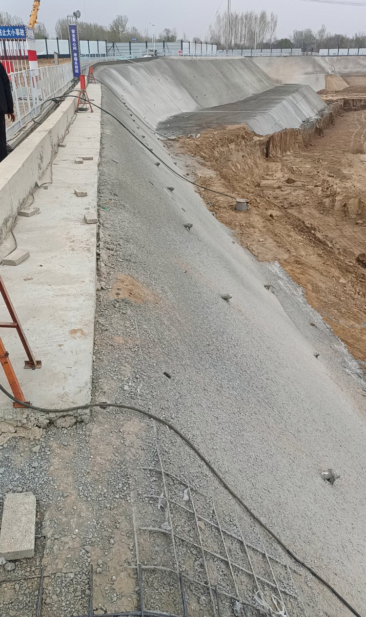 开封鼓楼区挂网喷浆